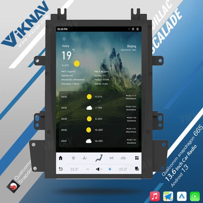 Touch Screen GPS Navigation Cadillac Escalade Radio Replacement 2008-2012 Wireless Carplay