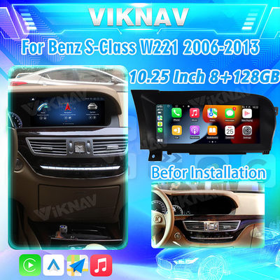 Mercedes Benz S CLASS W221 Android Screen 2006-2013 Multimedia GPS Navigation