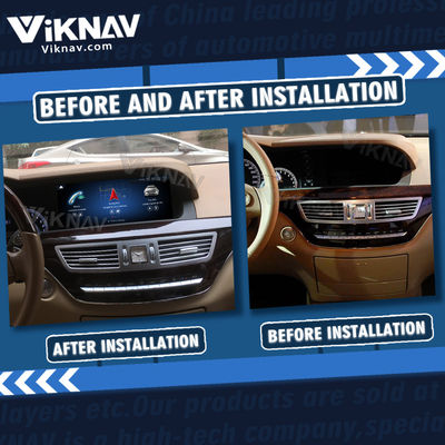 Mercedes Benz S CLASS W221 Android Screen 2006-2013 Multimedia GPS Navigation