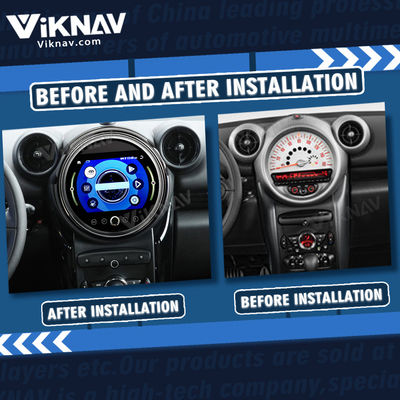 Professional Bluetooth Car Radio Head Unit For BMW Mini Cooper R56 R60 2011-2014 9Inch