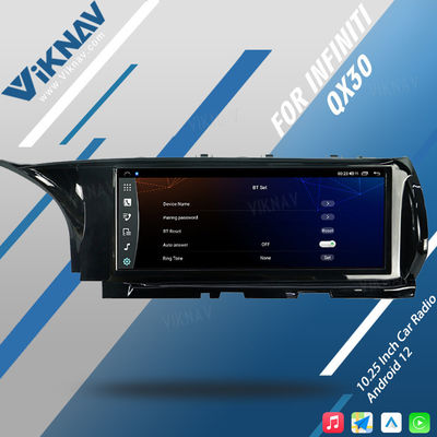 Infiniti QX30 2015-2018 Carplay Aftermarket Radio Audio Stereo Upgrade Kit