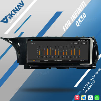 Infiniti QX30 2015-2018 Carplay Aftermarket Radio Audio Stereo Upgrade Kit