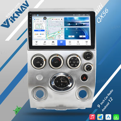 Infiniti QX56 2003-2010 9 Inch Infiniti Head Unit Aftermarket Bluetooth Radio Touchscreen