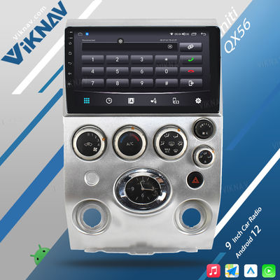 Infiniti QX56 2003-2010 9 Inch Infiniti Head Unit Aftermarket Bluetooth Radio Touchscreen