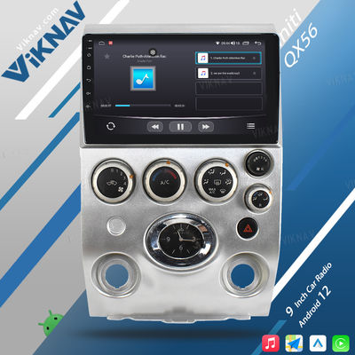 Infiniti QX56 2003-2010 9 Inch Infiniti Head Unit Aftermarket Bluetooth Radio Touchscreen