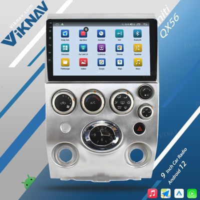 Infiniti QX56 2003-2010 9 Inch Infiniti Head Unit Aftermarket Bluetooth Radio Touchscreen