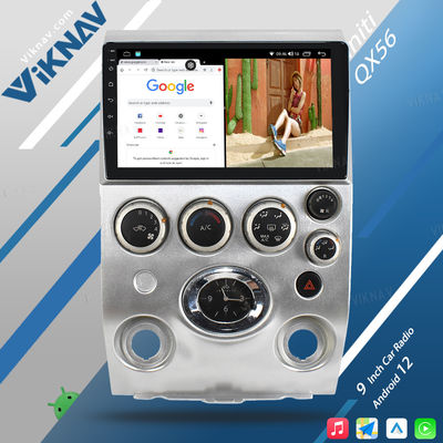 Infiniti QX56 2003-2010 9 Inch Infiniti Head Unit Aftermarket Bluetooth Radio Touchscreen