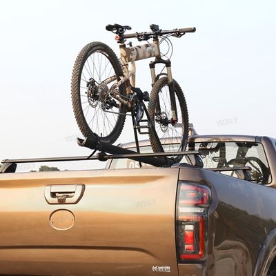 AluminumTruck Pickup Tonneau Cover Bike Bed Rack Mount Lockable Quick Release Universal