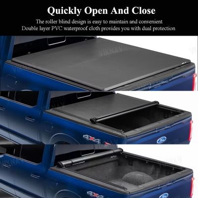 Viknav for Ford F150 24oz Heavy Duty Truck Bed Replacement Tonneau Cover LED DRL