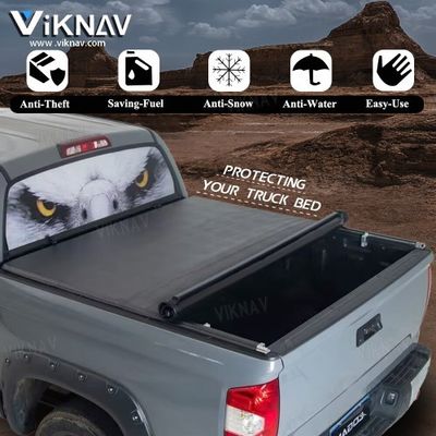 Viknav for Ford F150 24oz Heavy Duty Truck Bed Replacement Tonneau Cover LED DRL