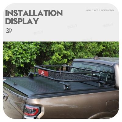 ODM Car Top Truck Bed Cargo Carrier Steel Basket Luggage Holder For PickUp Tonneau Cover