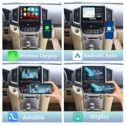 Linux Car Steering Wheel Control Interface Toyota LC200 2016-2021 Double Din