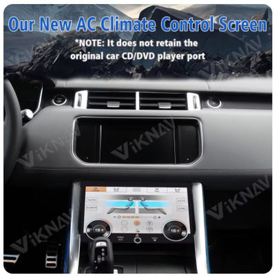 New Upgrade 10.4 Inch AC Panel For Range Rover Sport L494 2013-2017 Air Condition Board Climate Control Car Radio Touch