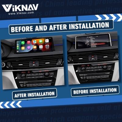 Viknav Car Radio 12.3 inch For BMW X5 F15 2014 2015 2016 GPS Navigation Multimedia Carplayer NBT System Head Unit 128GB