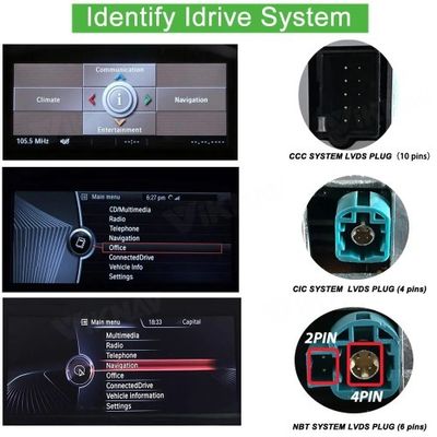 Viknav 12.3 inch Car Radio For BMW X3 X4 F25 F26 2014 15 16 NBT System Wireless Multimedia Player GPS Navigation Android