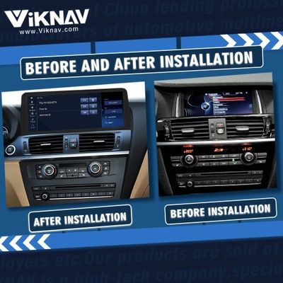 Viknav 12.3 inch Car Radio For BMW X3 X4 F25 F26 2014 15 16 NBT System Wireless Multimedia Player GPS Navigation Android