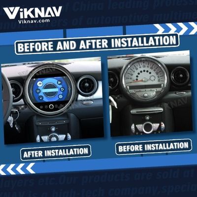 9Inch Car Stereo System Touch Screen Android radio For BMW R56 R60 2007-2010