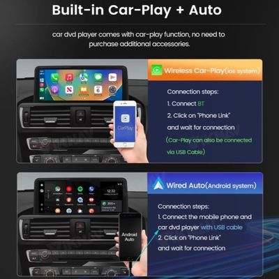 Viknav Car Waterproof Double Din Radio 12.3 Inch GPS System For BMW X5 X6 E70 E71 2011-2013