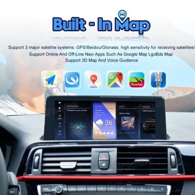 Viknav Car Waterproof Double Din Radio 12.3 Inch GPS System For BMW X5 X6 E70 E71 2011-2013