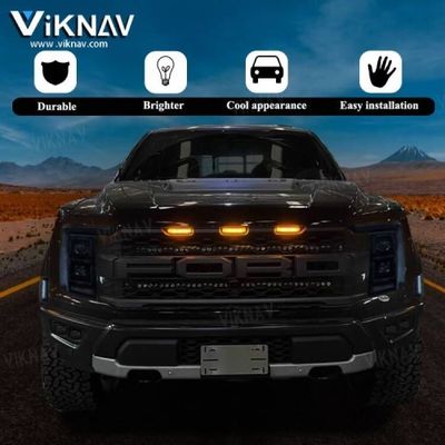VIiknav for 22-23 Raptor Ford F150 grille lights LED grille decorative lights, daytime running light