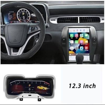 VIKNAV for Camaro (2012 2013 2014 2015) 12.3 inch Digital Dash Instrument Cluster Replacement Linux LCD Cluster