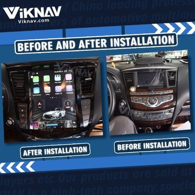 Viknav 12.1 Inch Car Multimedia Stereo Radio For Infiniti QX60 JX35 2012-19 Android DVD Player GPS Navigation Head Unit