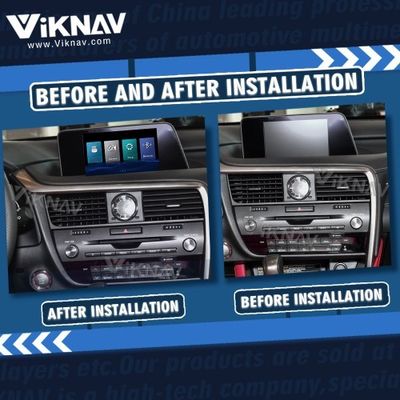 Viknav Fit For Original Car 8 Inch Screen Linux System For Lexus RX 2016 2017 2018 2019 Wireless Apple CarPlay