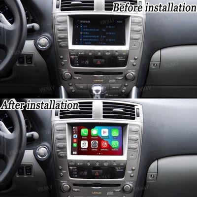 Viknav Linux System For Lexus IS 2005 -2008 Wireless Apple CarPlay Android Auto Only Support Original Car Screen