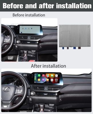 Carplay Car Video interface For LEXUS UX 2019-2021 Android system interface with screen touchpad and 360 AHD(128GB)