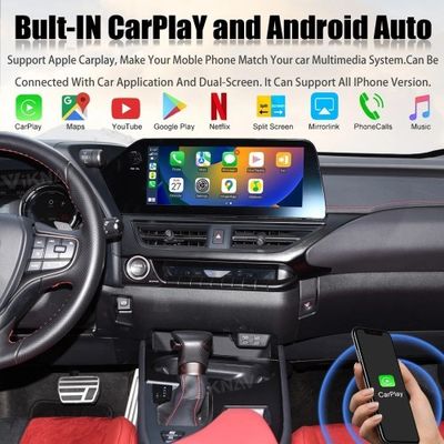 Carplay Car Video interface For LEXUS UX 2019-2021 Android system interface with screen touchpad and 360 AHD(128GB)
