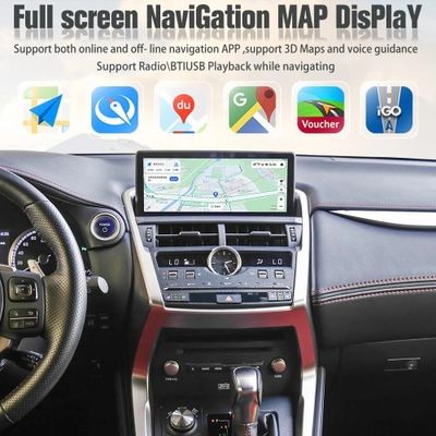 Viknav Car Video interface For LEXUS NX 2017-2020 Android Auto Carplay interface with screen touchpad and 360 AHD