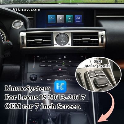 Viknav Linux System For Lexus IS 2013 -2017 Wireless Apple CarPlay Android Auto only support original car 7 inch Screen
