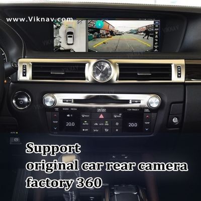 Viknav Linux System For Lexus GS 2016 -2020 Wireless Apple CarPlay Android Auto only support original car 12.3 inch Scre