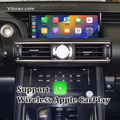 Viknav Linux System For Lexus IS 2017 -2019 Wireless Apple CarPlay Android Auto only support original car 10.25 inch Scr