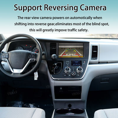 Viknav Linux System Decoder Box Apple Android Wireless Auto CarPlay For Toyota Sienna 2015-2017