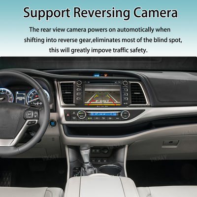 Viknav Linux System Decoder Box Apple Android Wireless Auto CarPlay For Toyota Highlander 2015-2018