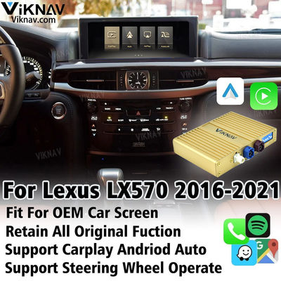 Lexus LX570 2016-2021 Linux Android Interface Box Replacement Auto Parts
