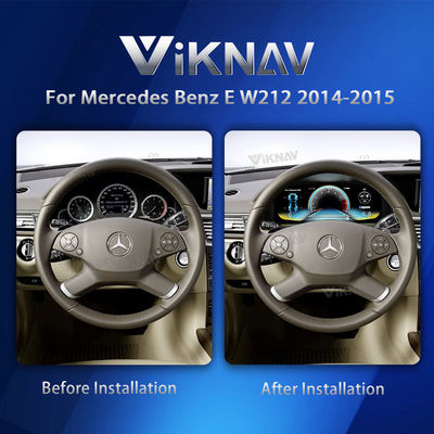 VIKNAV Digital Instrument Panel Car Cluster Mercedes Benz E-Class W212 2014-2015