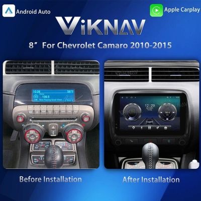 VIKNAV 8" Car Radio For Chevrolet Camaro 2010-2015 Wireless Car Stereo Carplay