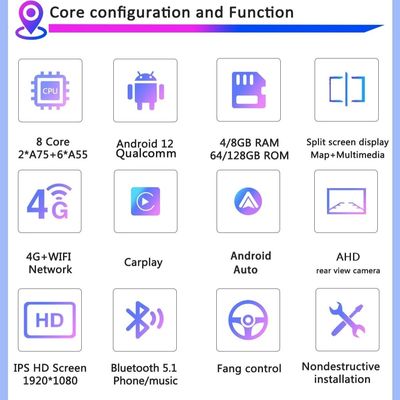 Viknav 13.3" Car Radio For Land Rover Range Rover Vogue L405 Sport L494 2013-2017