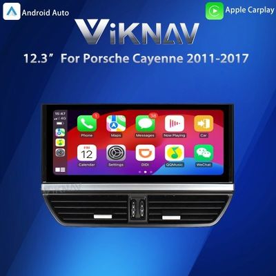 VIKNAV 12.3” Car Radio Touch Screen For Porsche Cayenne 2011 -2017 Head Unit