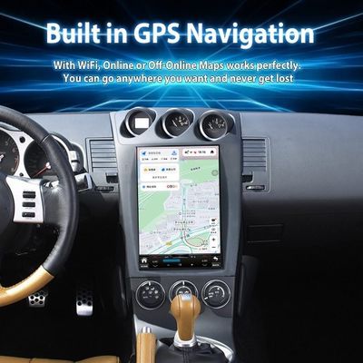 VIKNAV 12.1 ” Car Radio For Nissan 350Z 2002-2007 LHD Touch Screen Audio Stereo Radio