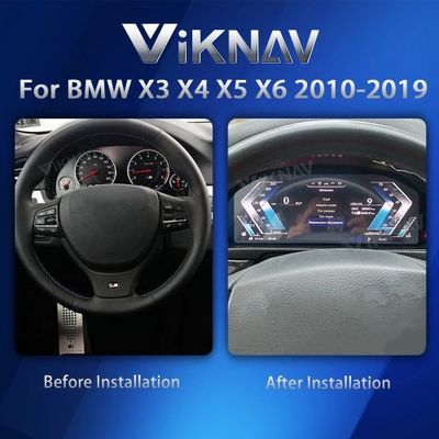 VIKNAV 12.3 ” Digital Instrument Cluster For BMW X3/X4/X5/X6 2010-2019