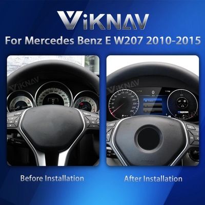 Viknav 12.3" Digital Speedometer for Mercedes Benz E-Class W207 2010-2015