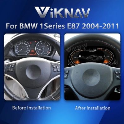 VIKNAV 11" Digital Instrument Cluster for BMW 1 Series E87 2004-2011 Linux System