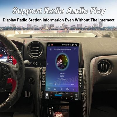 VIKNAV 13.6" Car Radio For Nissan Skyline GTR 2008- 2017 Wirless Carplay GPS Navigation Player