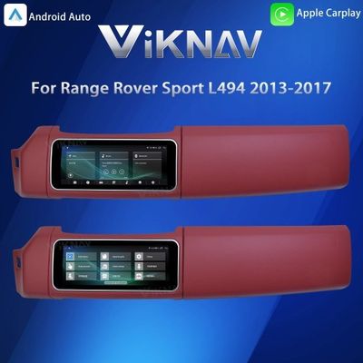 Viknav 12.3 Inch Upgrade Car Radio For Range Rover Sport L494 2013-2017 GPS Navigation Multimedia Player Wireless Carplay Auto Stereo Touch Screen (Red)