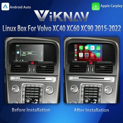 ViKNAV Linux Interface Box for  XC40 XC60 XC90 2015-2022 with Wireless CarPlay