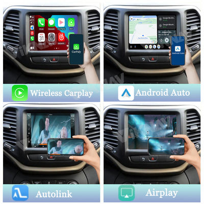Viknav Linux Interface Box for Jeep Cherokee 2014-2019 with Wireless CarPlay