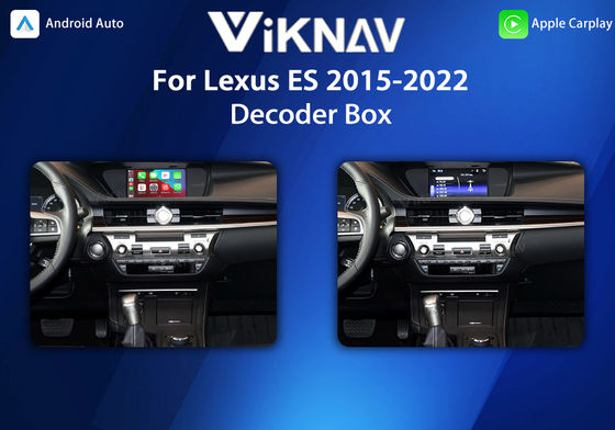 Viknav Linux System for Lexus ES 2015-2022 with Wireless CarPlay Android Auto